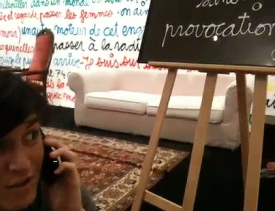 Vidéo "Pas d'art sans provocation" 10
