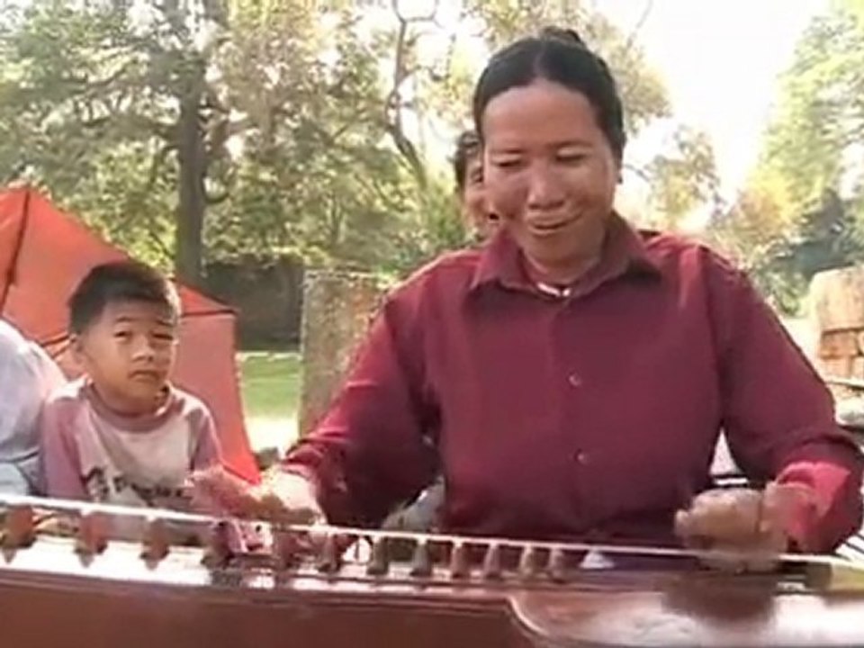 Angkor Tour - Oxcarts and Monks Blessing - Cambodia