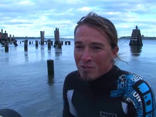 Quand un kitesurfer français salue la statue de la Liberté
