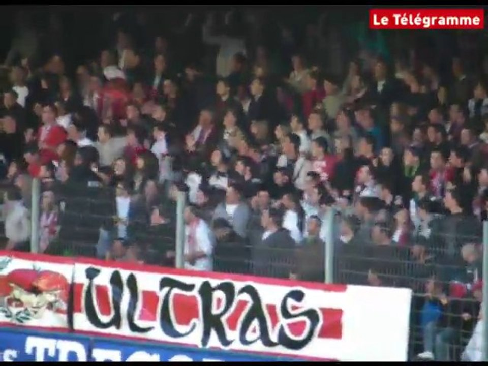 Montée du Stade Brestois. Francis Le Blé en liesse