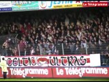 Montée du Stade Brestois. Des supporters aux anges