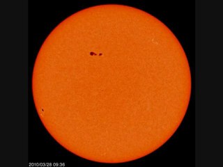 Animation actirvité solaire par Soho MDIC