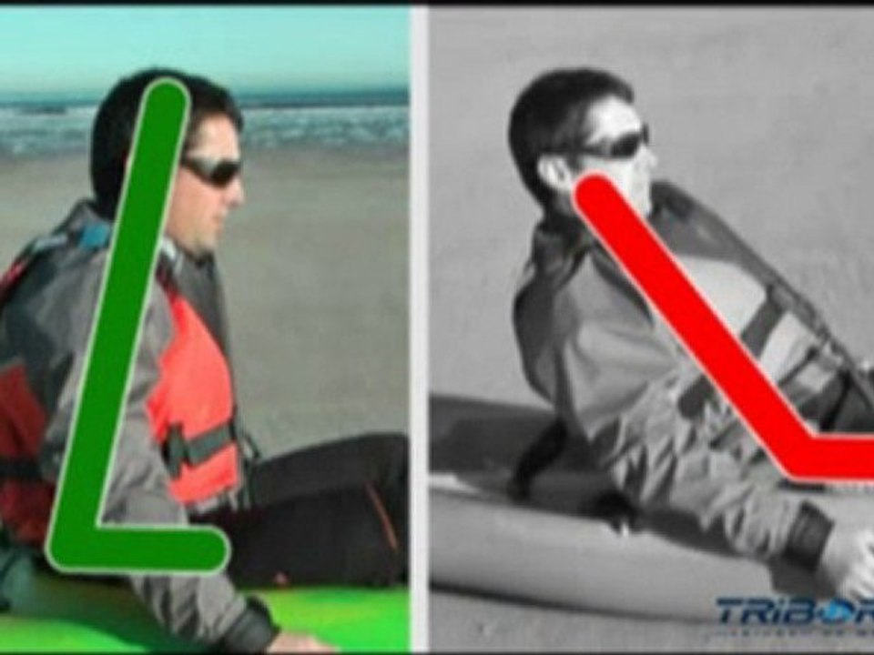 Kayak : La position dans le kayak - Vidéo coach Tribord