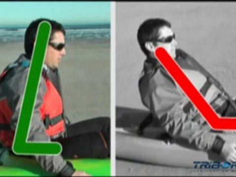Kayak : La position dans le kayak - Vidéo coach Tribord