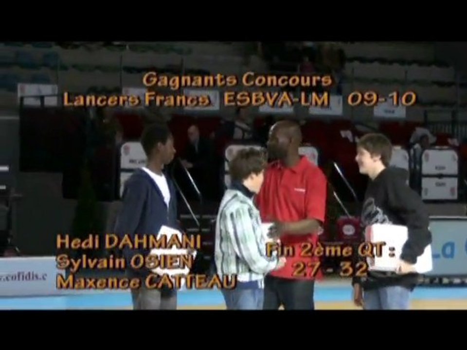 LFB 2009 2010 1-2 Finale CR ESBVA-LM - Montpellier