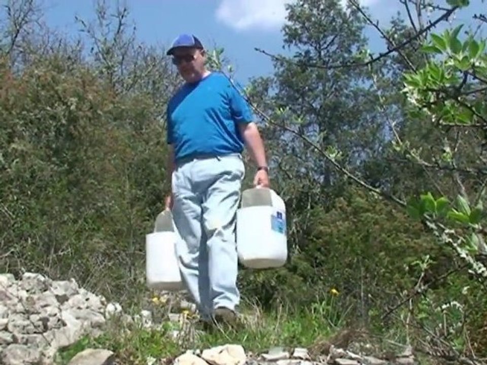 Grange du Baque, la porte