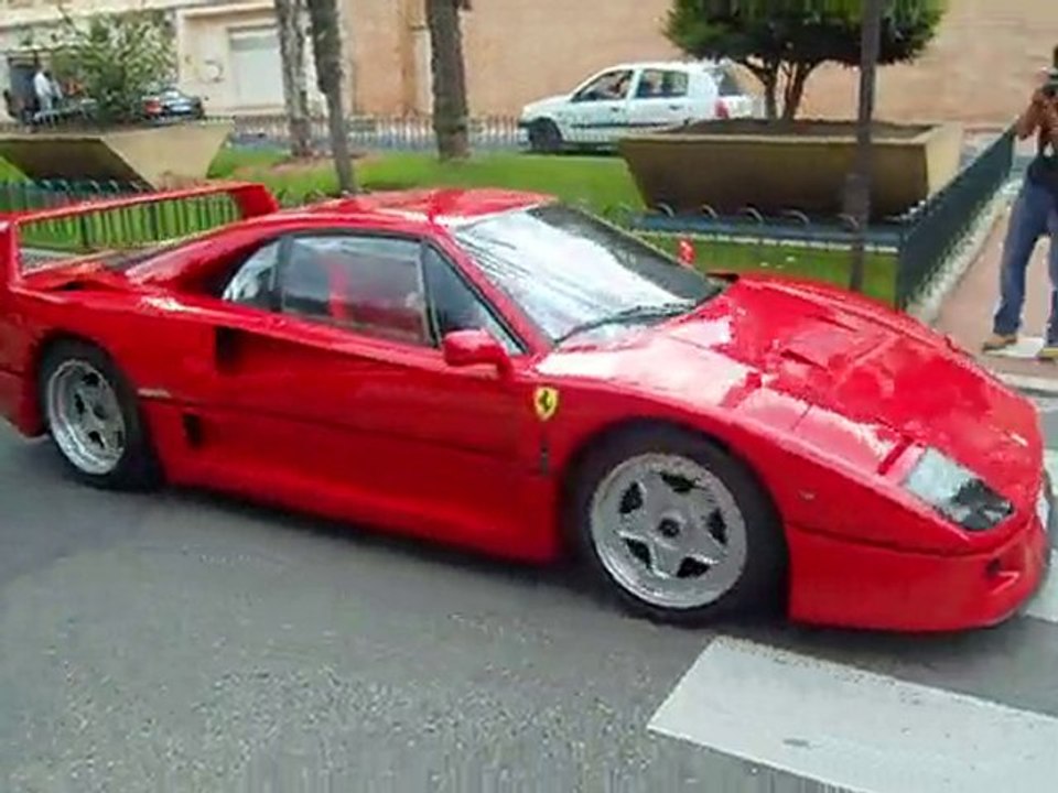 Ferrari F40 Monaco Avril 2010