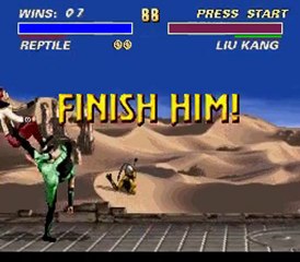 SNES Ultimate Mortal Kombat 3  in 11: 40