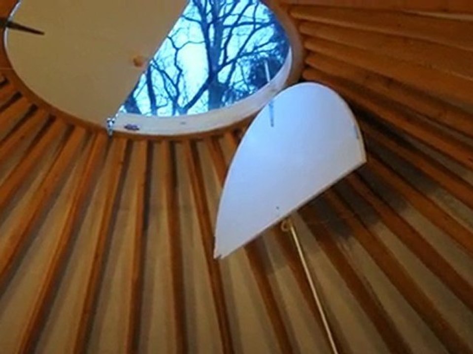 Fermeture occultant dôme : YC Yourte Contemporaine