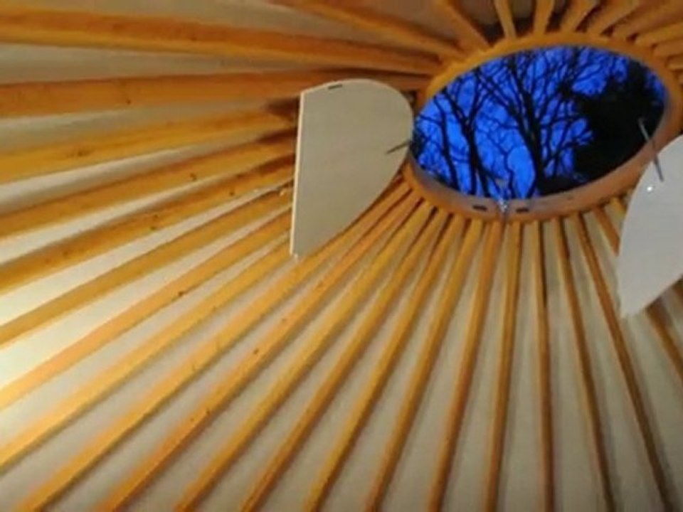 Ouverture occultant dome // YC Yourte Contemporaine
