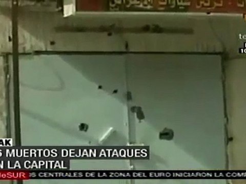 Ola de atentados en Irak deja 26 personas muertas