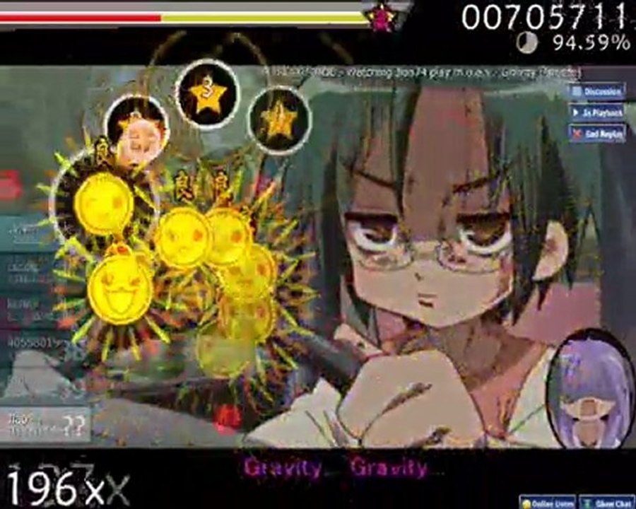 Osu!  m.o.e.v Gravity [Insane] S