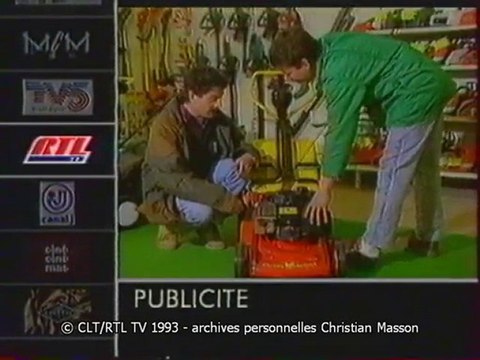 1993 Extraits RTL TV dans zapping Canal+