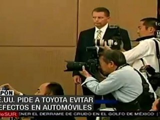 EE.UU. Pide a Toyota evitar desperfectos en automóviles