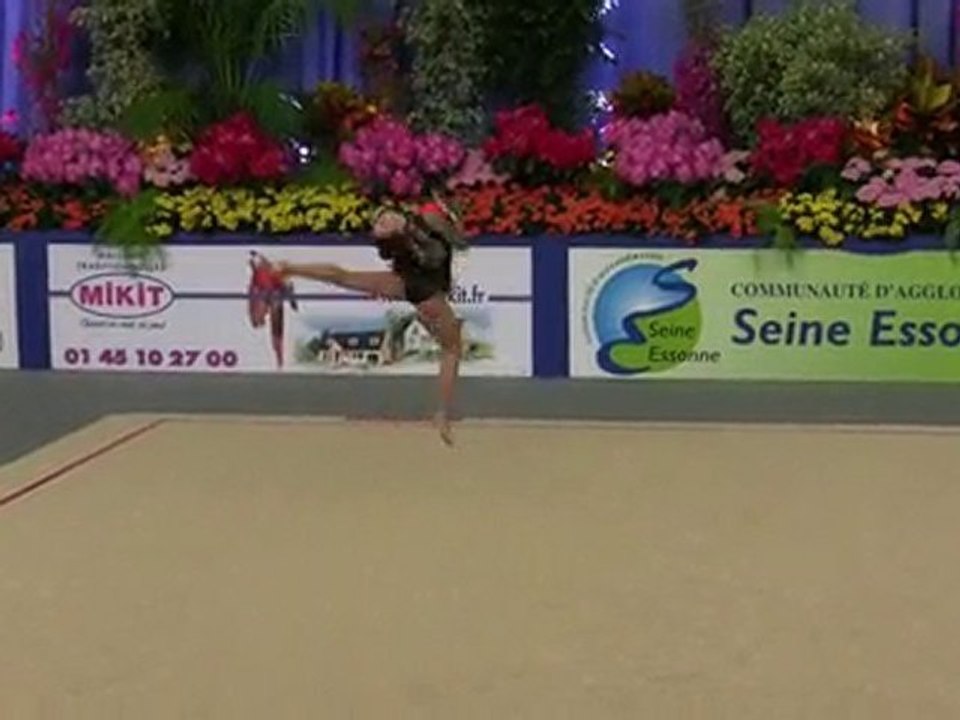 Daria KONDAKOVA  Finale Ballon Tournoi Corbeil 2010