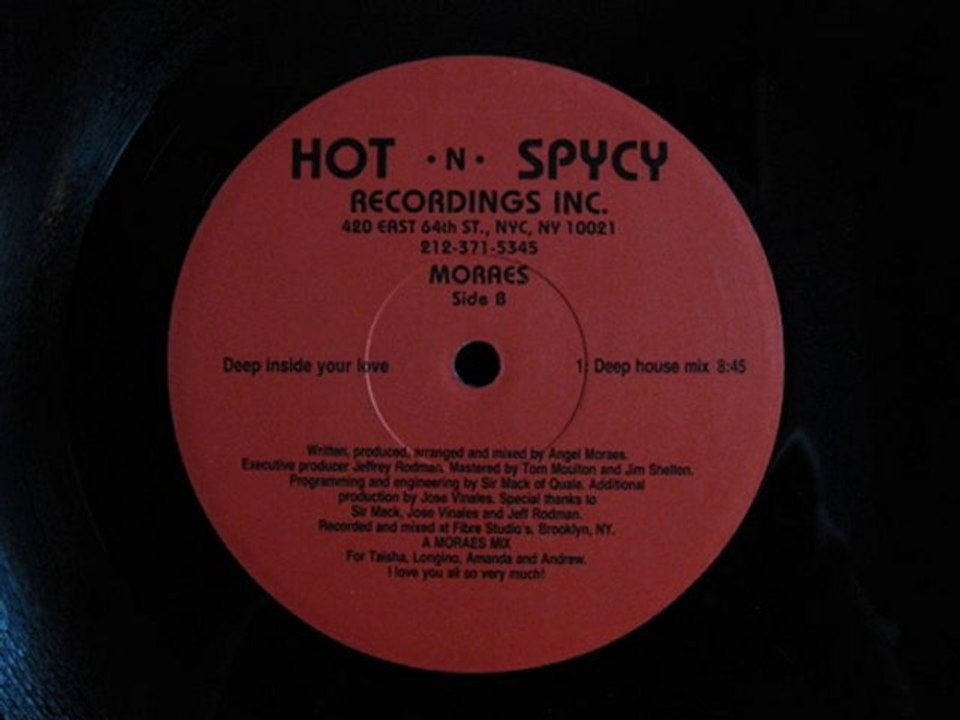 Angel Moraes.Deep Inside Your Love.Deep House Mix.