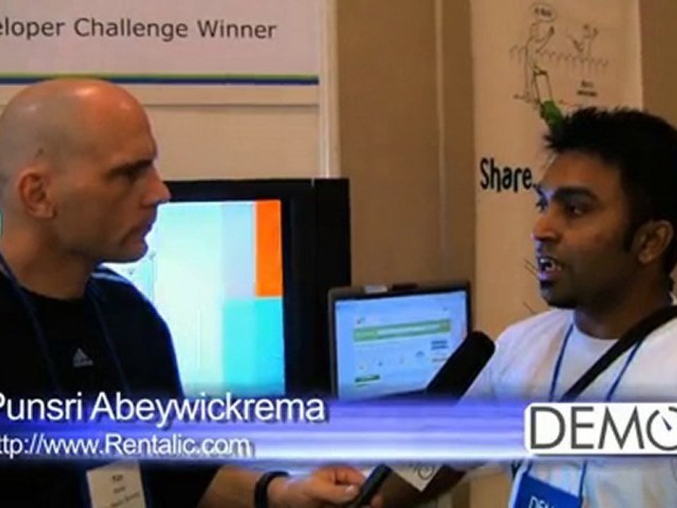 DEMO Conference, Spring 2010 - Tim Reha w/ Rentalic.com