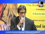Big B At 'Bollywood In Posters' Launch