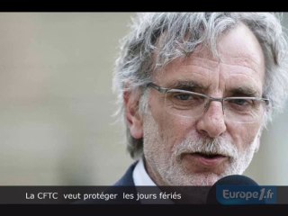 Jacques Voisin : "protéger les jours fériés"