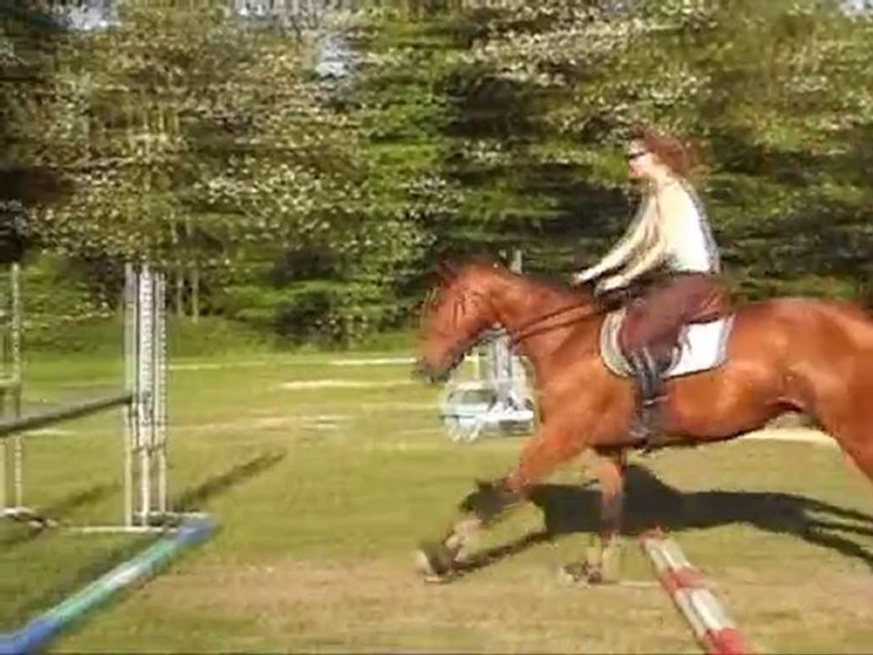 Quéribus entrainement obstacle 23 mai