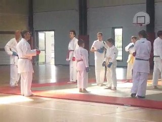 stage de karate kumite avec Mr Delsaut Franck