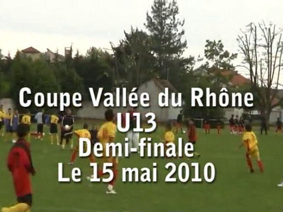Demi-finale de la Coupe Vallée du Rhône le 15 mai 2010