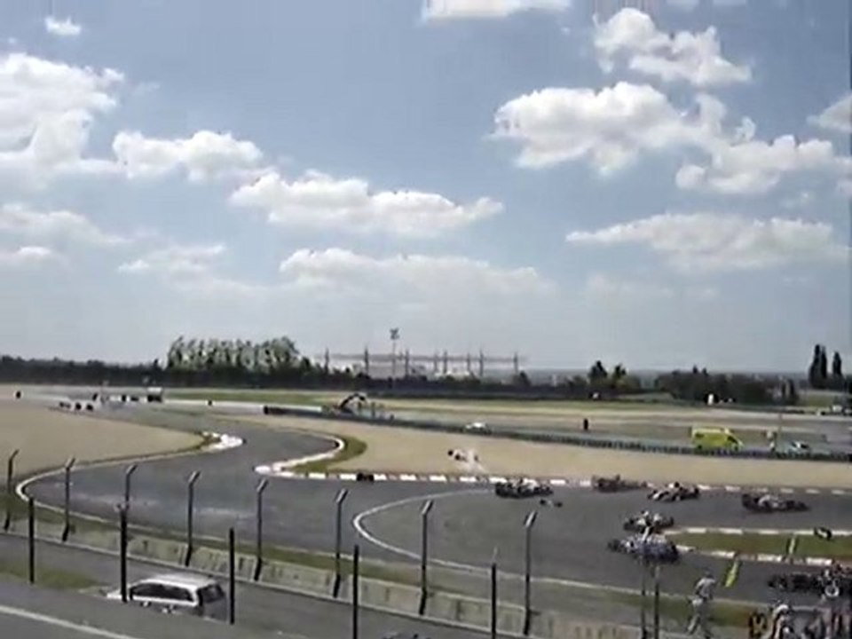 Crash SLF Magny Cours