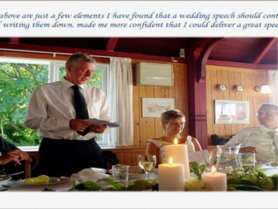 Father of The Bride Wedding Speech Examples