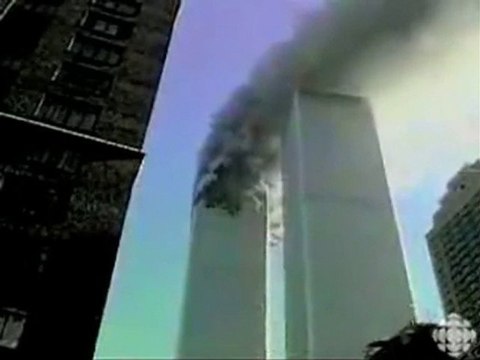 Explosion World Trade Center 10e anniversaire des attentats du 11 septembre 2011