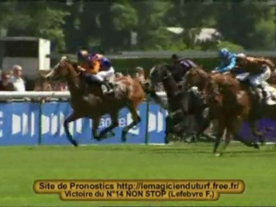 Vidéo Quinté a Longchamp 23 mai 2010 PRIX DU PARC MONCEAU