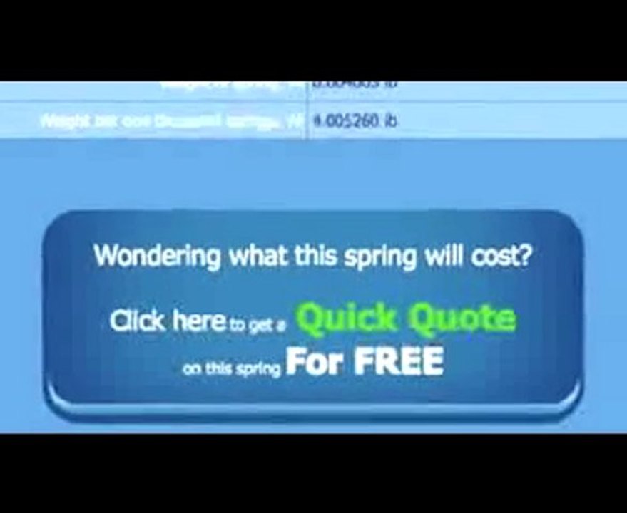 Coil Spring Calculator Online