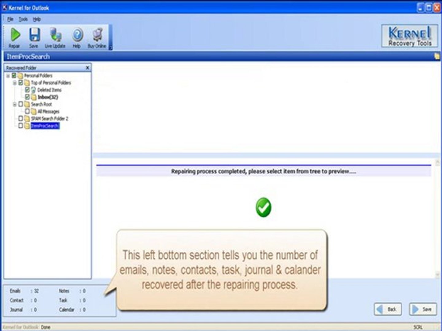 ⁣Outlook PST Repair