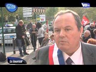 Casse des services publiques : des élus protestent (Argenteuil-Bezons)