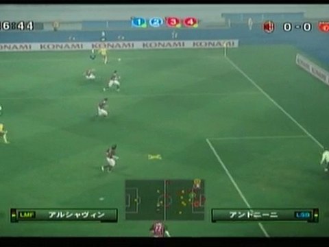 ウイイレ2010　ACミランｖｓアーセナル