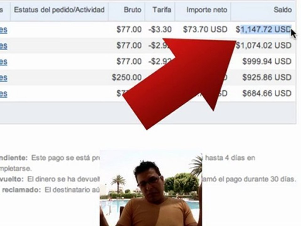(dinero en internet) $1,147.72 DLS En 6 Dias