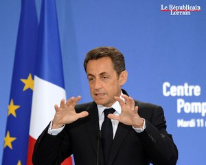 Sarkozy : "Pompidou-Metz, la nouvelle renaissance lorraine"
