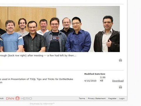 DotNetNuke Tutorial, SQLView Pro module, first shot part 1/2