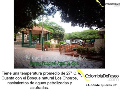 Turismo En Colombia, Lugar Aguadedios,Cundinamarca