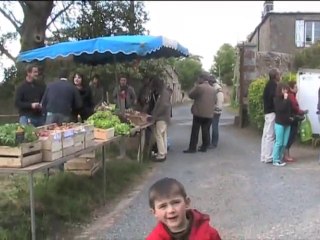 marché bio à Avranches (50)