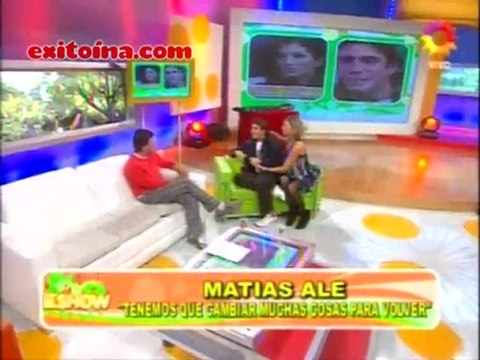 Exitoina.com - Matias Ale Silvina es la mujer de mi vida