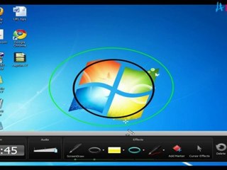 Camtasia 7: How to draw on screen using special effects?