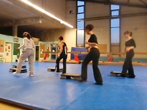 the fashion step avant garde entrainement avant gala