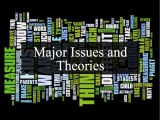 Module 1: Major Issues and Theories