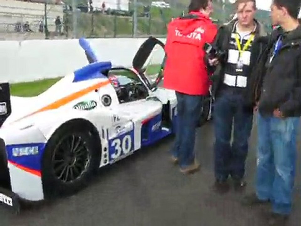 Grille de départs des 1000 kms de spa