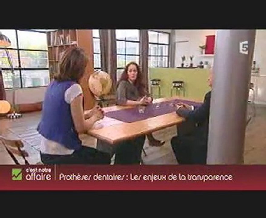 « Prothèses dentaires : les enjeux de la transparence »