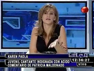 sqp karen Paola le responde a Maldonado