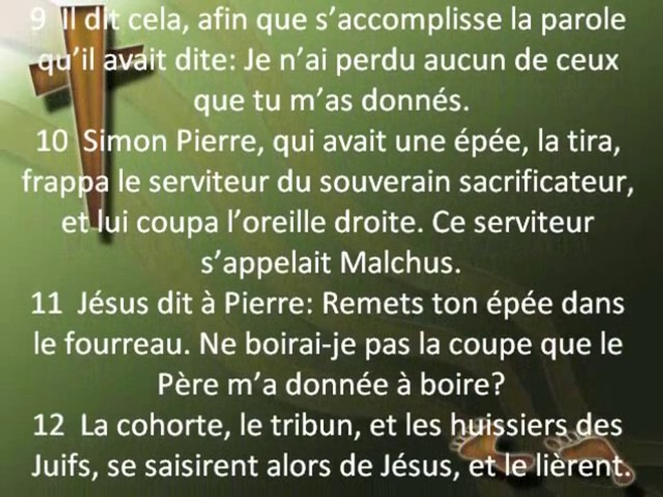 57_Jésus veut mourir Jean 18.1-12