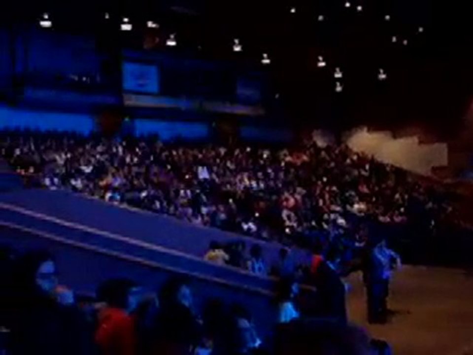 Avant la cérémonie d'ouverture INTEL ISEF 2010