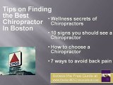 Brookline MA Chiropractors, How to find the best Chiropract