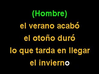 KARAOKE DURCAL Y SABINA Y  NOS DIERON LAS 10